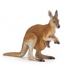 Kangaroo With Joey Papo Figure - 50188 - Image 1