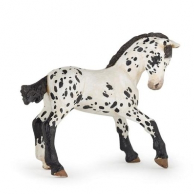 Black Appaloosa Foal Papo Figure - 51540 - Image 1