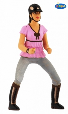 Trendy Riding Girl Papo FIgure - 52006 - Image 1