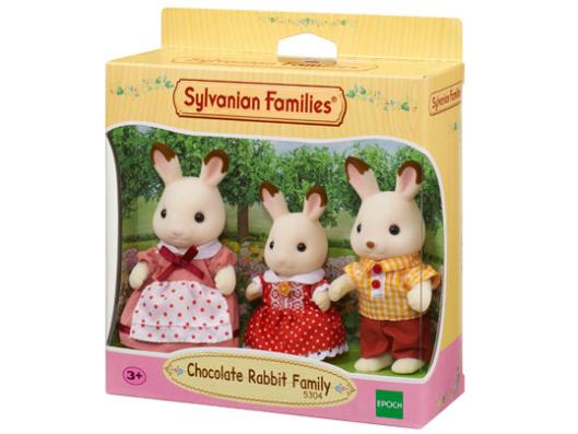 Sylvanian Families - Chocolate Rabbit Family 5304 - Image 1
