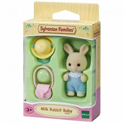 Sylvanian Families Milk Rabbit Baby - 5413 - Image 1