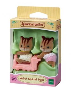 Sylvanian Families Walnut Squirrel Twins - 5421 - Image 1