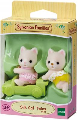 Sylvanian Families Silk Cat Twins - 5422 - Image 1