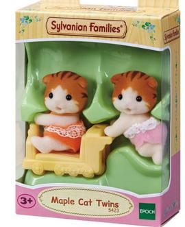 Sylvanian Families Maple Cat Twins - 5423 - Image 1