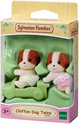 Sylvanian Families Chiffon Dog Twins - 5428 - Image 1
