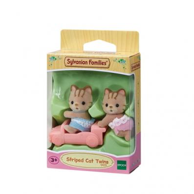 Sylvanian Families Striped Cat Twins - 5429 - Image 1