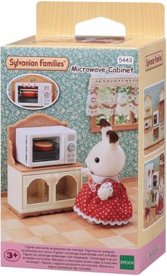 Sylvanian Families Microwave Cabinet - 5443 - Image 1