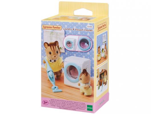 Sylvanian Families Laundry & Vacuum Cleaner 5445 - Image 1