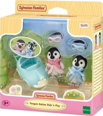 Sylvanian Families Penguin Babies Ride 'N Play - 5695 - Image 1