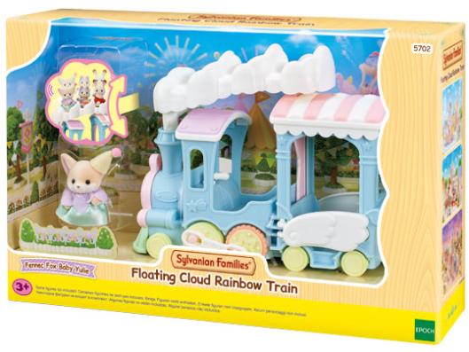 Sylvanian Families Floating Cloud Rainbow Train - 5702 - Image 1