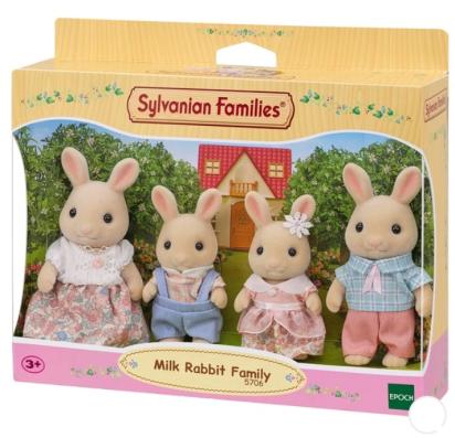 Sylvanian Families Milk Rabbit Family - 5706 - Image 1