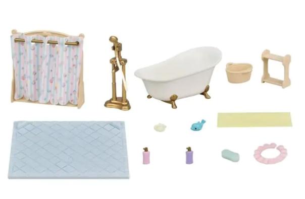 Sylvanian Families Bath & Shower Set - 5739 - Image 2