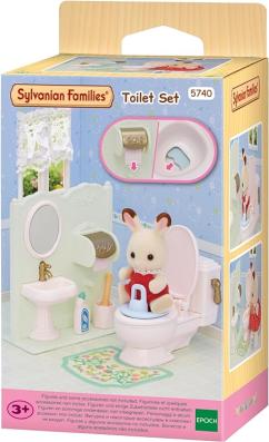 Sylvanian Families Toilet Set - 5740 - Image 1