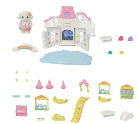 Sylvanian Families Sunny Castle Nursery - 5743 - Image 2