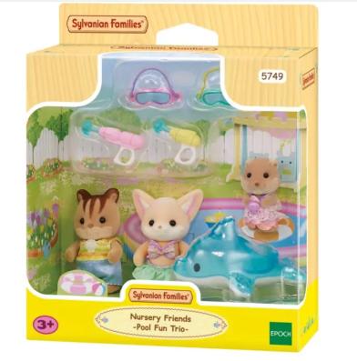 Sylvanian Families Nursery Friends Pool Fun Trio - 5749 - Image 1