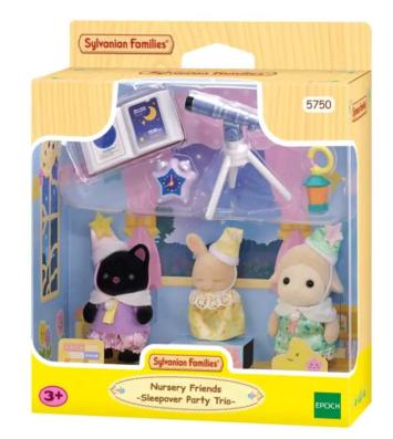 Sylvanian Families Nursery Friends Sleepover Party Trio - 5750 - Image 1