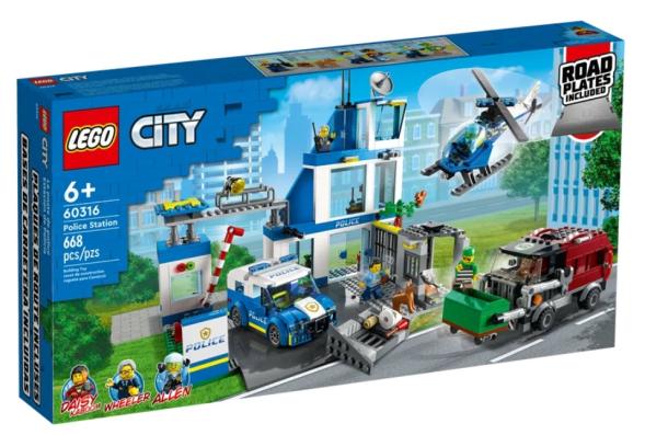 Lego City Police 60316 - Police Station - Image 1