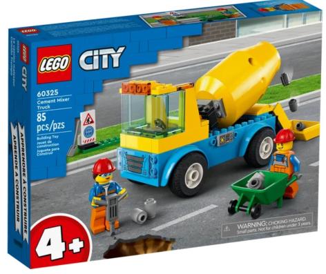 Lego Great Vehicles 60325 - Cement Mixer Truck - Image 1