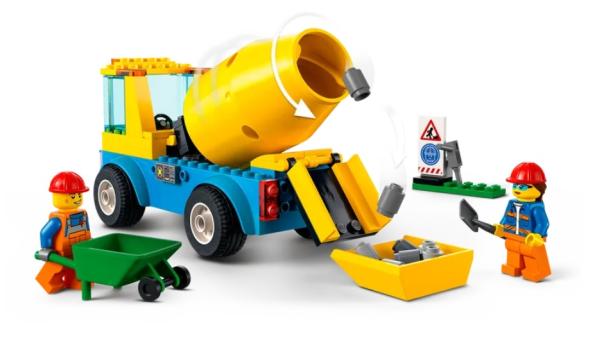 Lego Great Vehicles 60325 - Cement Mixer Truck - Image 2