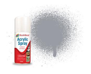 64 Light Grey Matt - 150ml Humbrol Acrylic Spray Paint - Image 1