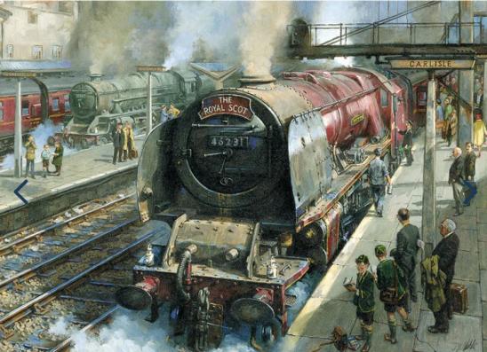 1000 Piece - Spotters At Carlisle Gibsons Jigsaw Puzzle G6406 - Image 1