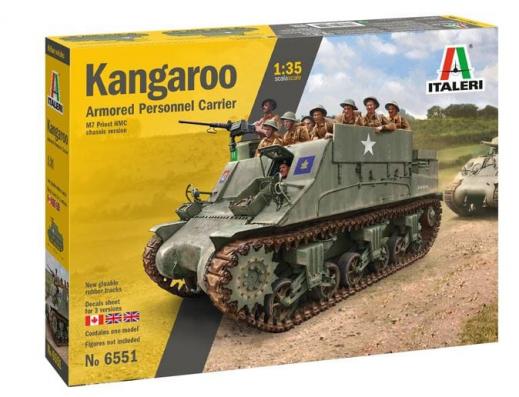 1:35 Kangaroo Armoured Personnel Carrier Italeri Model Kit: 6551 - Image 1