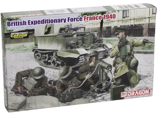1:35 British Expeditionary Force France 1940 Dragon Model Kit: 6552 - Image 1