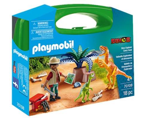 Playmobil 70108 - Dino Explorer Carry Case - Image 1