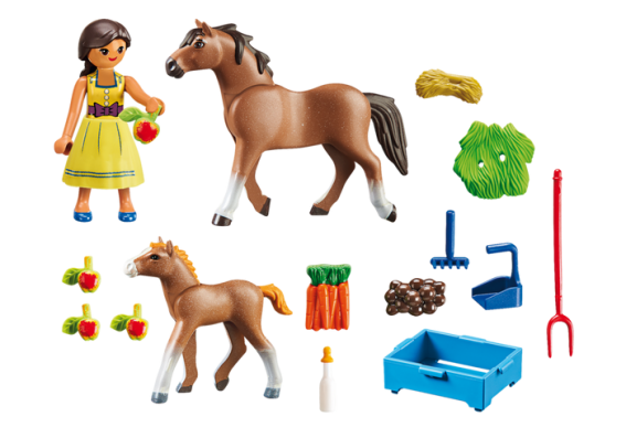 Playmobil 70122 - Pru With Horse And Foal - Image 1