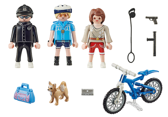 Playmobil 70573 - Police Bicycle With Thief - Image 2