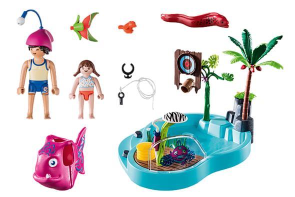 Playmobil 70610 - Small Pool With Water Sprayer - Image 2