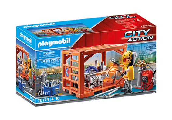 Playmobil 70774 - Container Manufacturer - Image 1