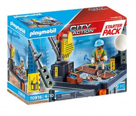 Playmobil 70816 - Construction Site Starter Pack - Image 1