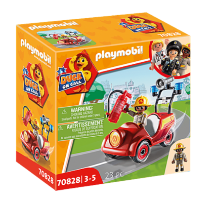 Playmobil 70828: DUCK ON CALL - Fire Rescue Mini-Car - Image 1