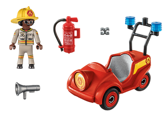 Playmobil 70828: DUCK ON CALL - Fire Rescue Mini-Car - Image 2