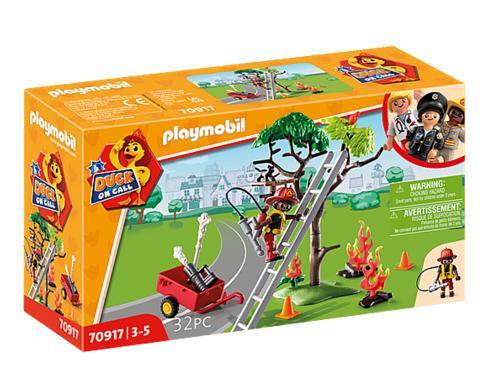 Playmobil 70917: DUCK ON CALL - Fire Rescue Action: Cat Rescue - Image 1