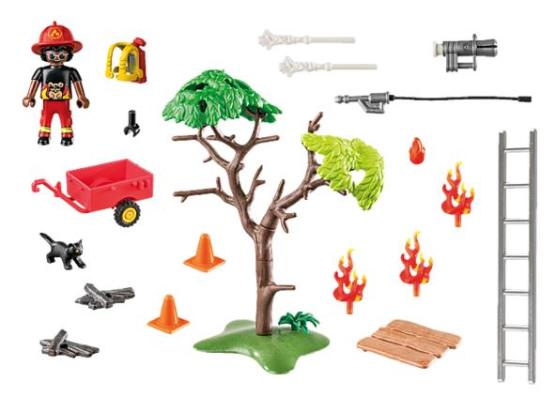 Playmobil 70917: DUCK ON CALL - Fire Rescue Action: Cat Rescue - Image 2