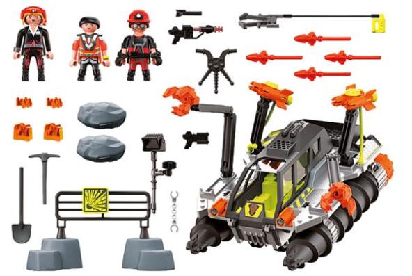 Playmobil 70927 - Comet Corp Demolition Drill - Image 2