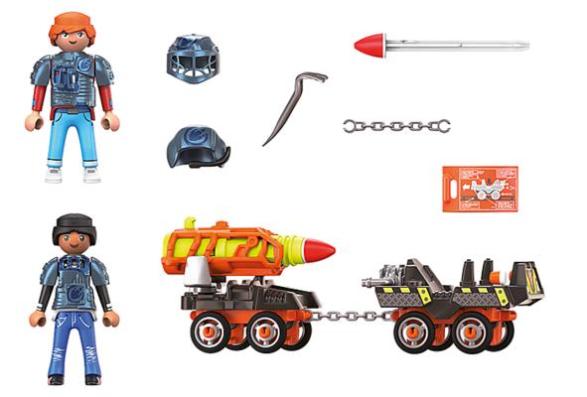 Playmobil 70929 - Dino Mine Missile - Image 2