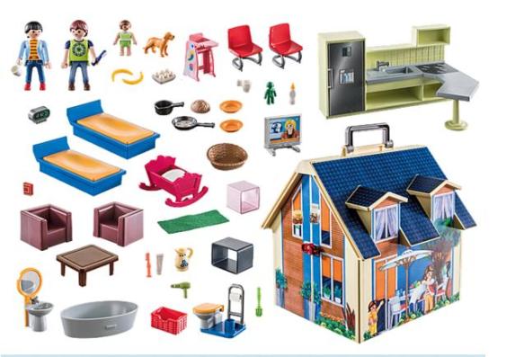 Playmobil 70985 - Take Along Dollhouse - Image 2