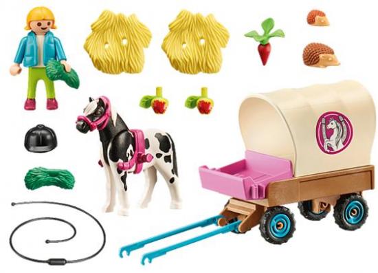 Playmobil 70998 - Pony Wagon - Image 2
