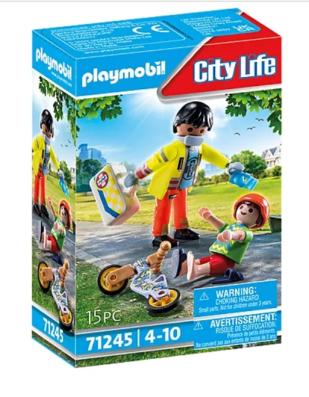 Playmobil 71245 - Paramedic With Patient - Image 1