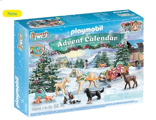 Playmobil 71345 - Christmas Sleigh Ride Advent Calendar - Image 1