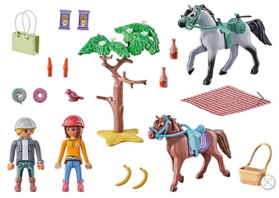 Playmobil 71470 - Horseback riding trip to the beach with Amelia and Ben - Image 2