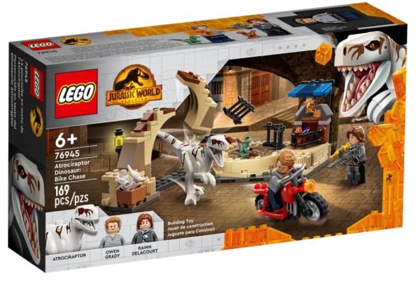 Lego Jurassic World 76945 - Atrociraptor Dinosaur: Bike Chase - Image 1
