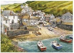 500 Piece: Port Isaac - Gibson Jigsaw Puzzle G892 - Image 1