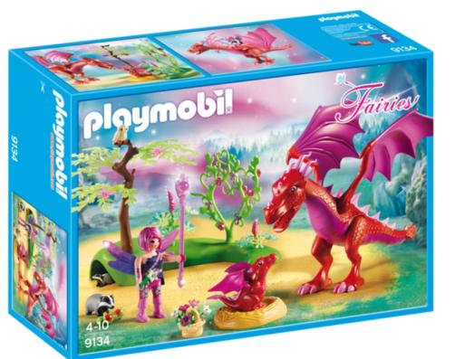 Playmobil 9134 - Friendly Dragon with Baby - Image 1