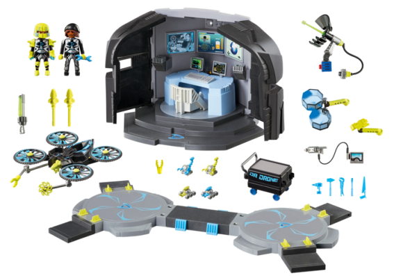 Playmobil 9250 - Dr Drones Command Base - Image 2