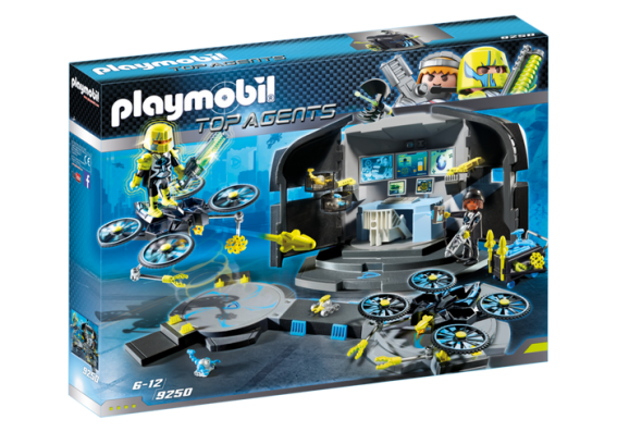 Playmobil 9250 - Dr Drones Command Base - Image 1