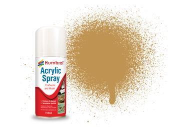 93 Desert Yellow Matt - 150ml Humbrol  Acrylic Spray Paint - Image 1